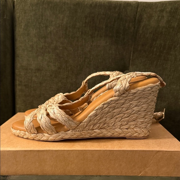 Andre Assous Madina Espadrille Wedge Sandals - Size 9